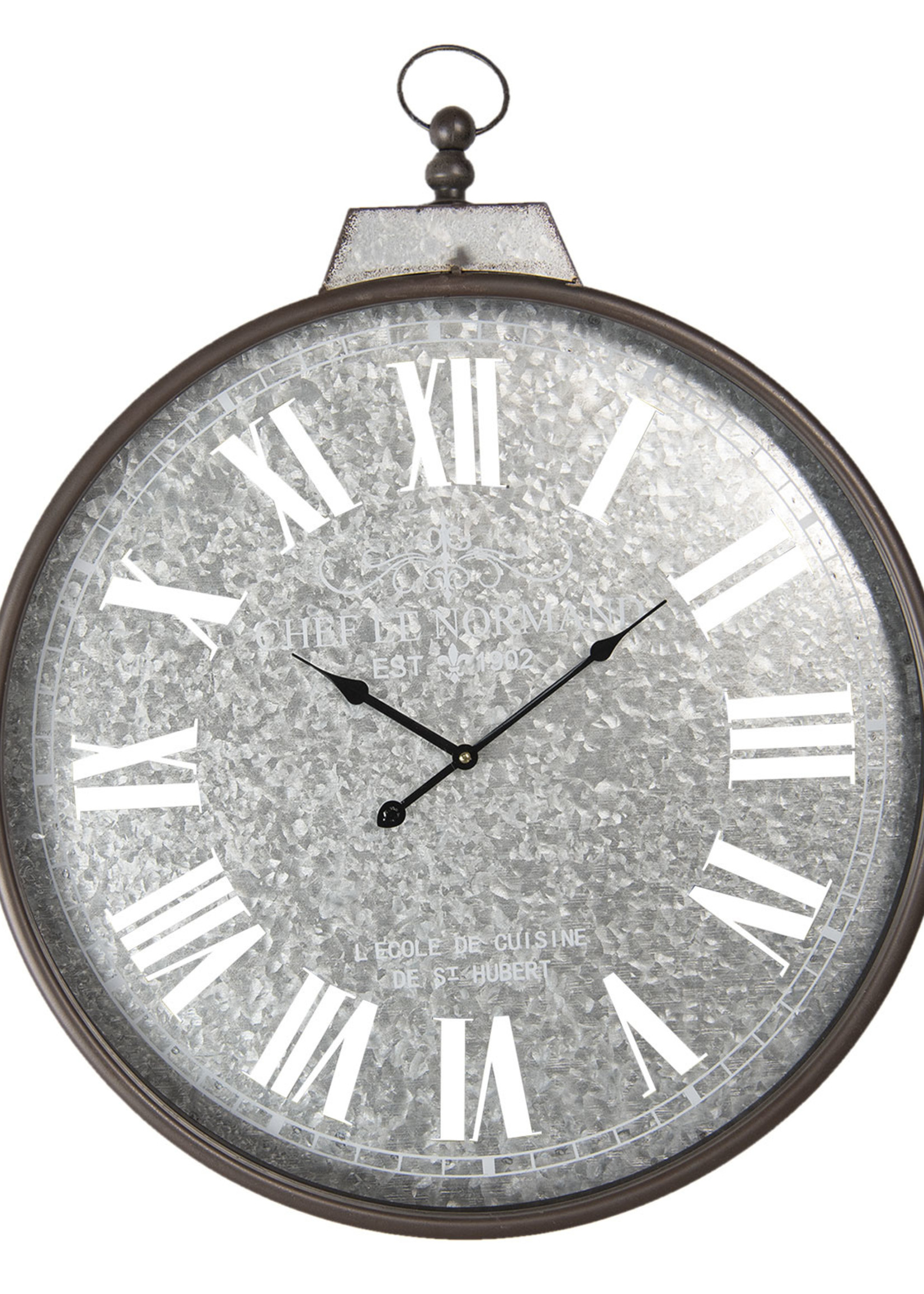 Clayre & Eef Horloge murale 60*4*76 cm / 1*AA 5KL0186