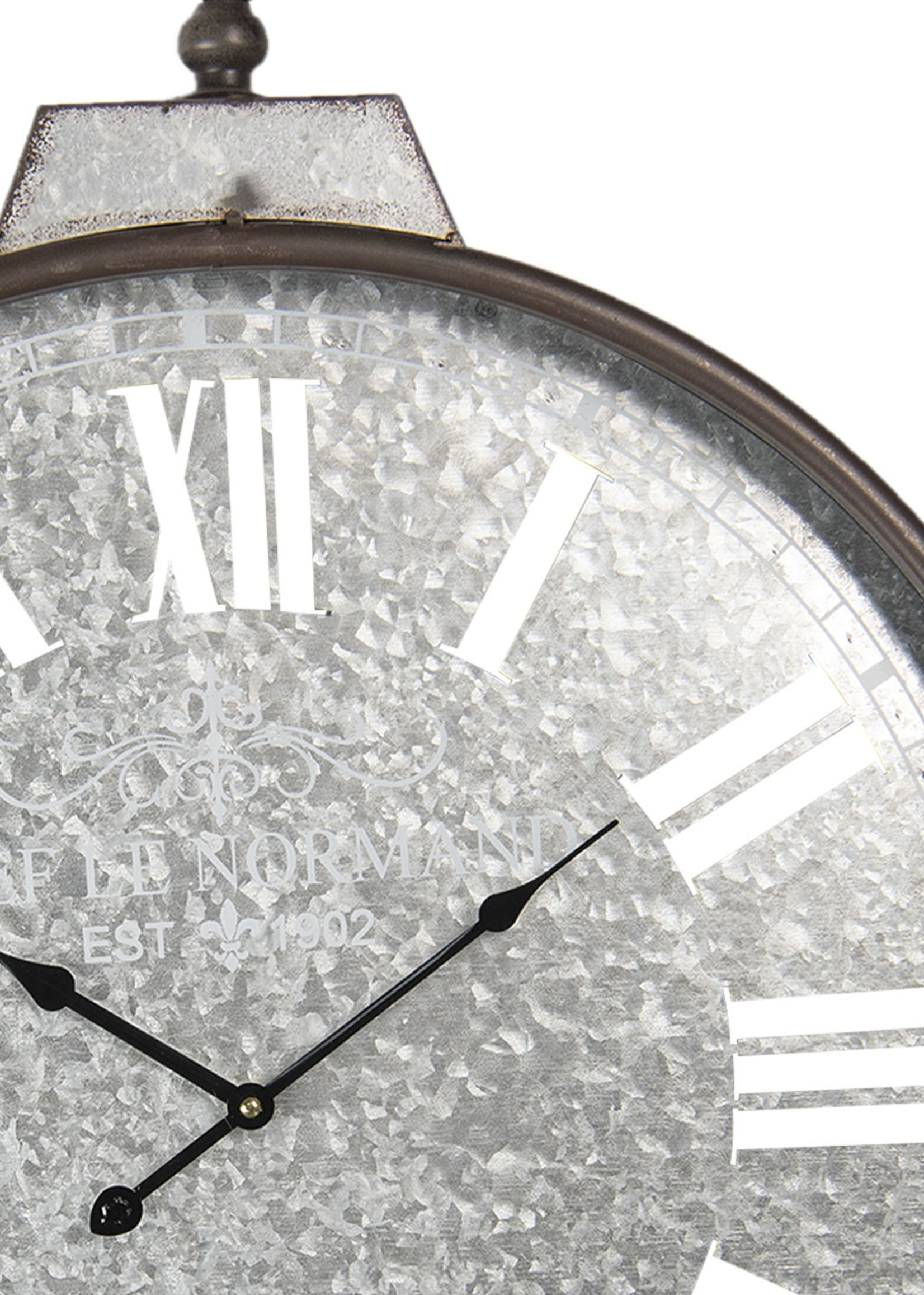 Clayre & Eef Horloge murale 60*4*76 cm / 1*AA 5KL0186