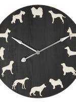 Clayre & Eef Wandklok Ø 80*6 cm / 1*AA 5KL0187