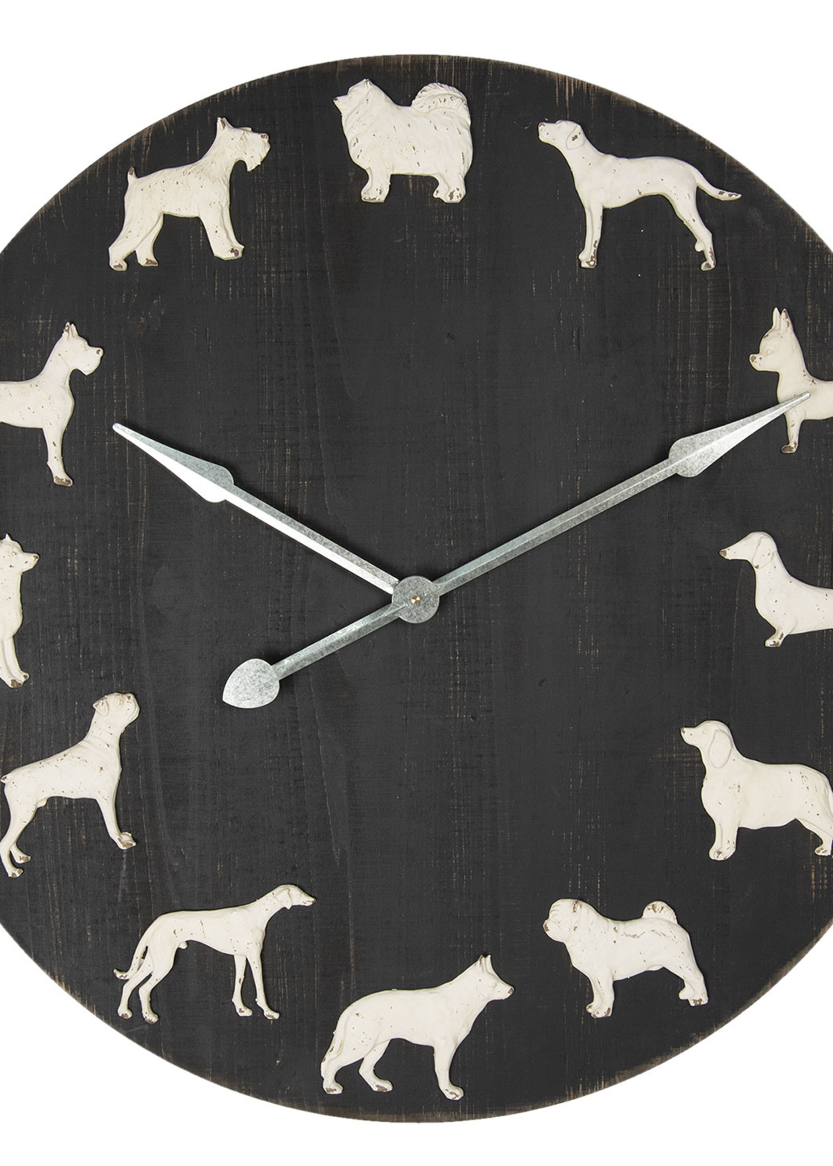 Clayre & Eef Horloge murale Ø 80*6 cm / 1*AA 5KL0187
