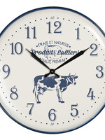 Clayre & Eef Horloge murale Ø 62 cm / 1*AA 5KL0192