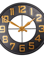 Clayre & Eef Horloge murale Ø 90*5 cm 5KL0201