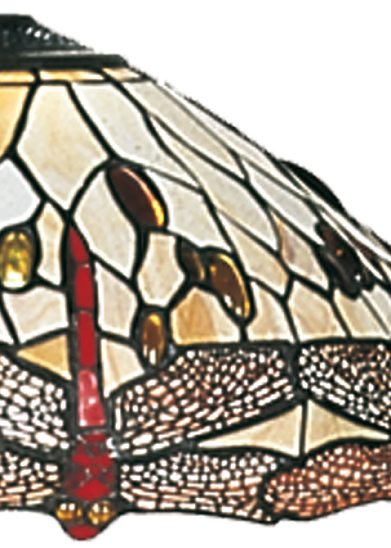 Clayre & Eef Abat-jour Tiffany Ø 40 cm 5LL-1101