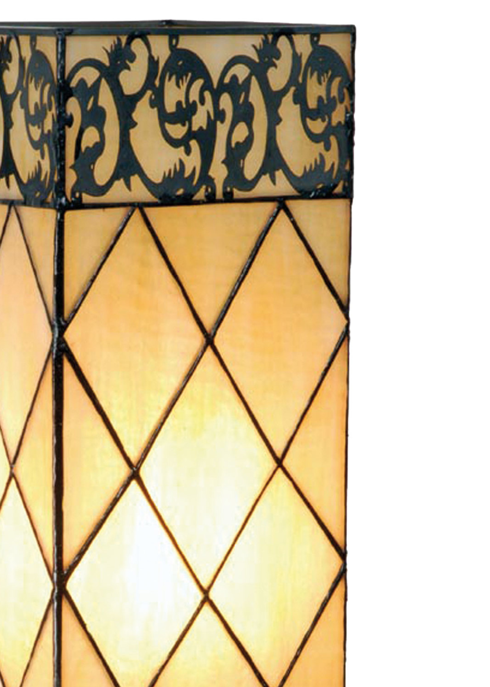 Clayre & Eef Tafellamp Tiffany 18*18*45 cm E27/max 1*40W 5LL-1139