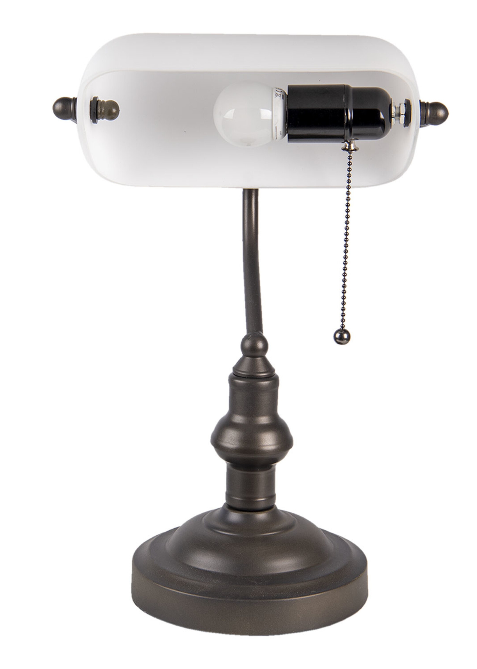 Clayre & Eef Lampe de bureau Ø 27*40 cm E27/max 1*60W 5LL-5125W