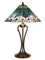 Clayre & Eef Lampe de table Tiffany Ø 48*73 cm E27/max 2*40W 5LL-5391