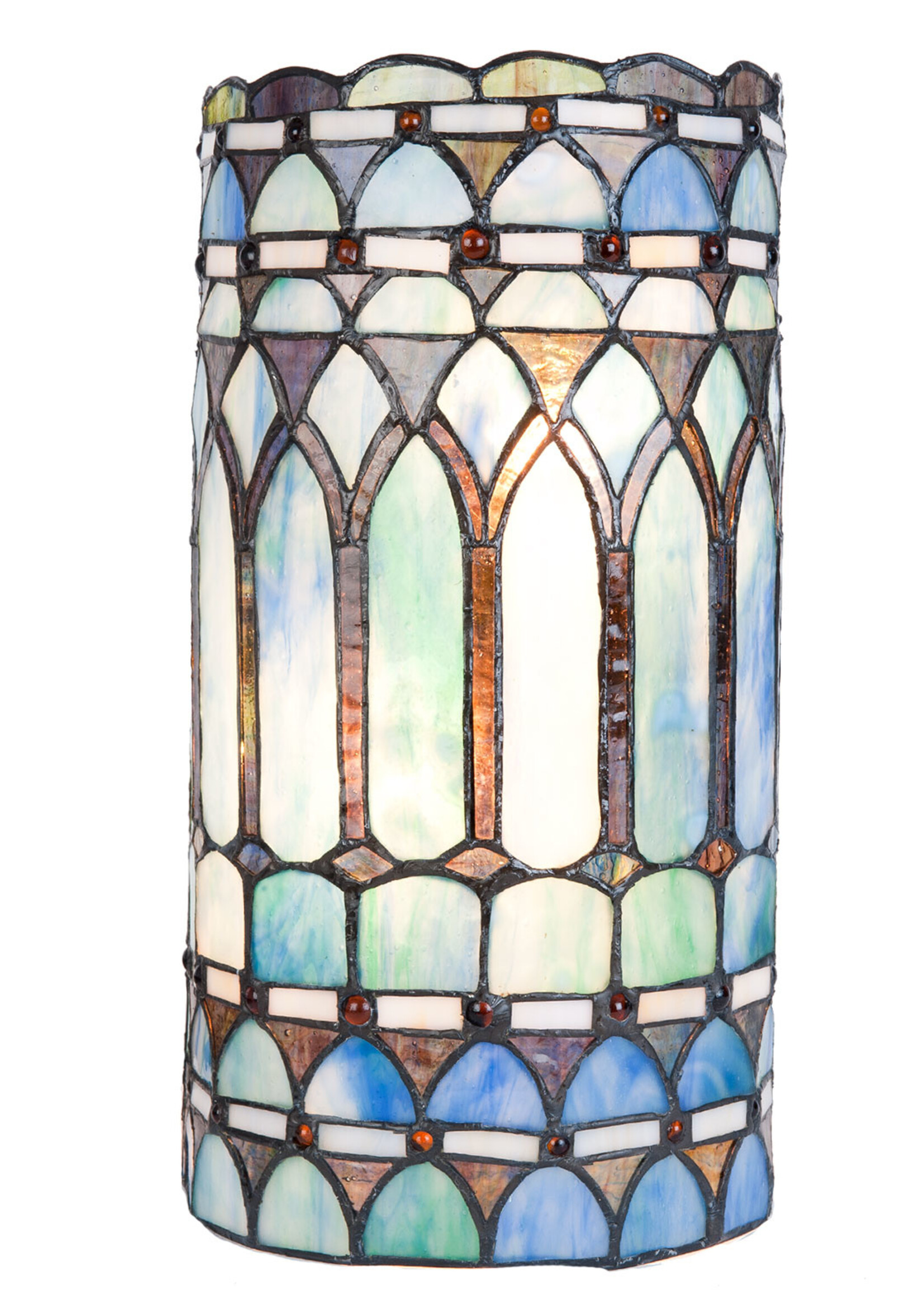 Clayre & Eef Wandlamp Tiffany 20*11*36 cm E14/max 2*40W 5LL-5508