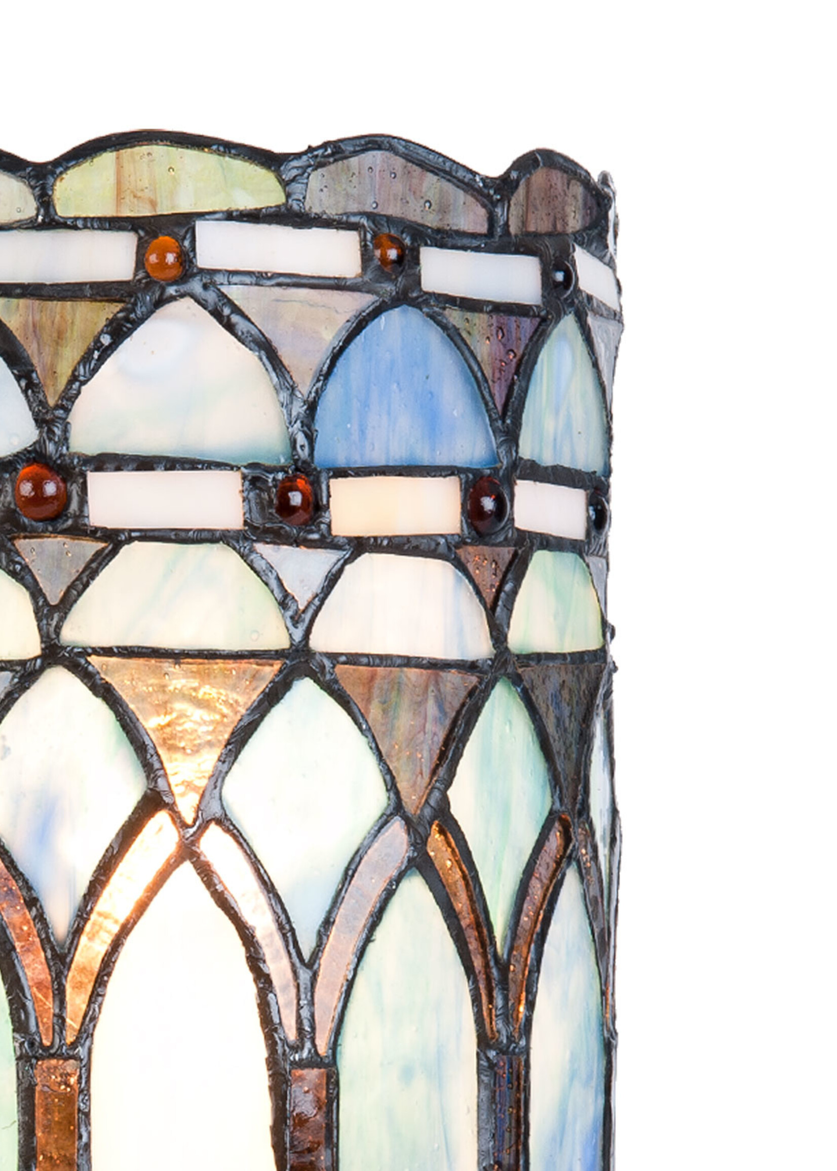 Clayre & Eef Applique murale Tiffany 20*11*36 cm E14/max 2*40W 5LL-5508