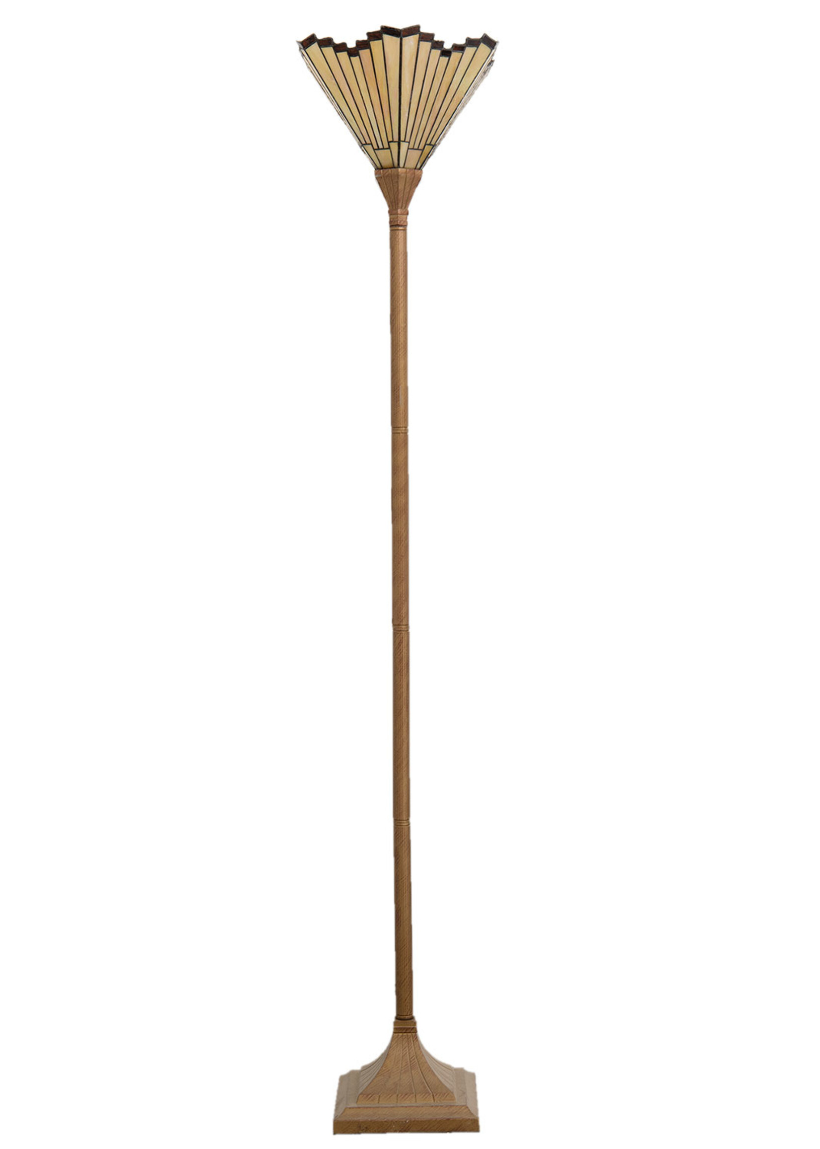 Clayre & Eef Vloerlamp Tiffany 37*37*183 cm E27/max 1*60W 5LL-5734