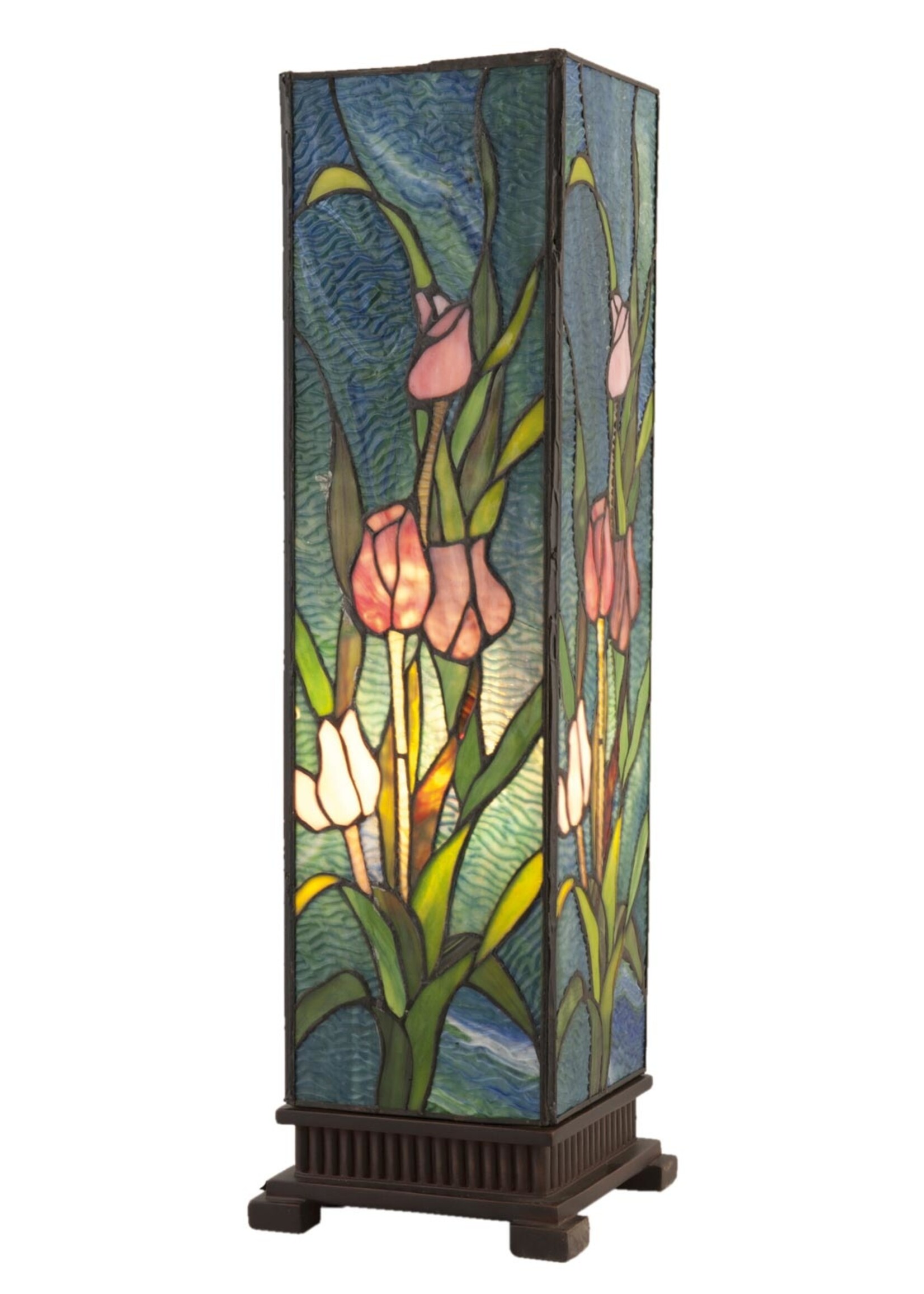 Clayre & Eef Tafellamp Tiffany 17*17*58 cm E27/max 1*60W 5LL-5749