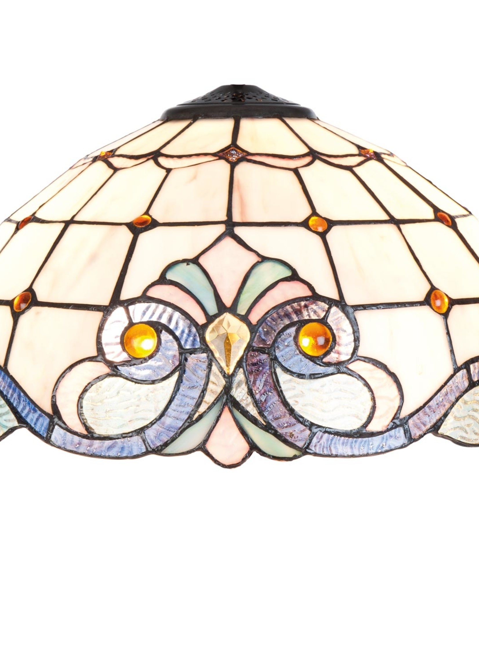 Clayre & Eef Abat-jour Tiffany Ø 40*21 cm 5LL-5807