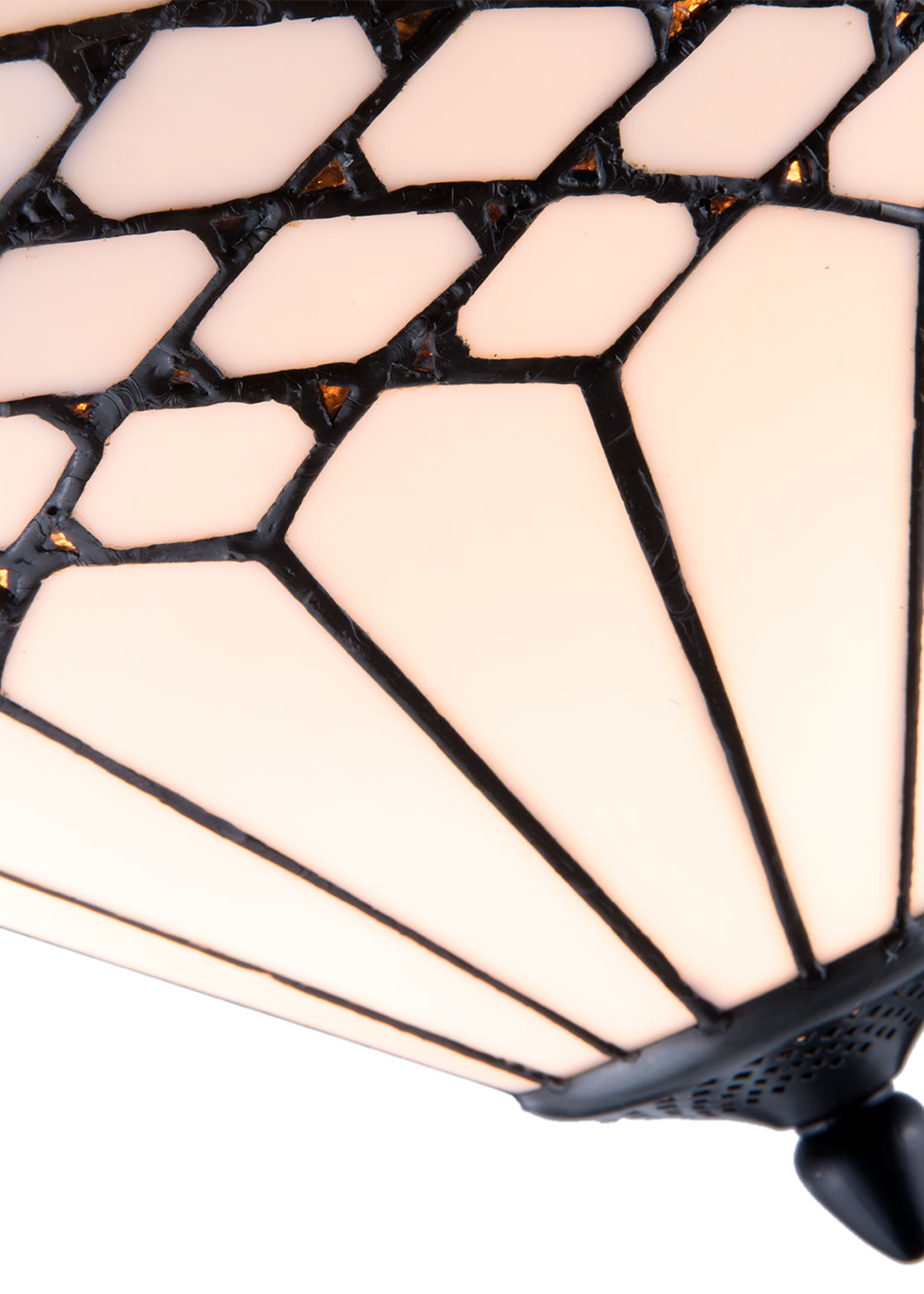 Clayre & Eef Plafondlamp Tiffany Ø 42*29 cm E14/max 2*40W 5LL-5890