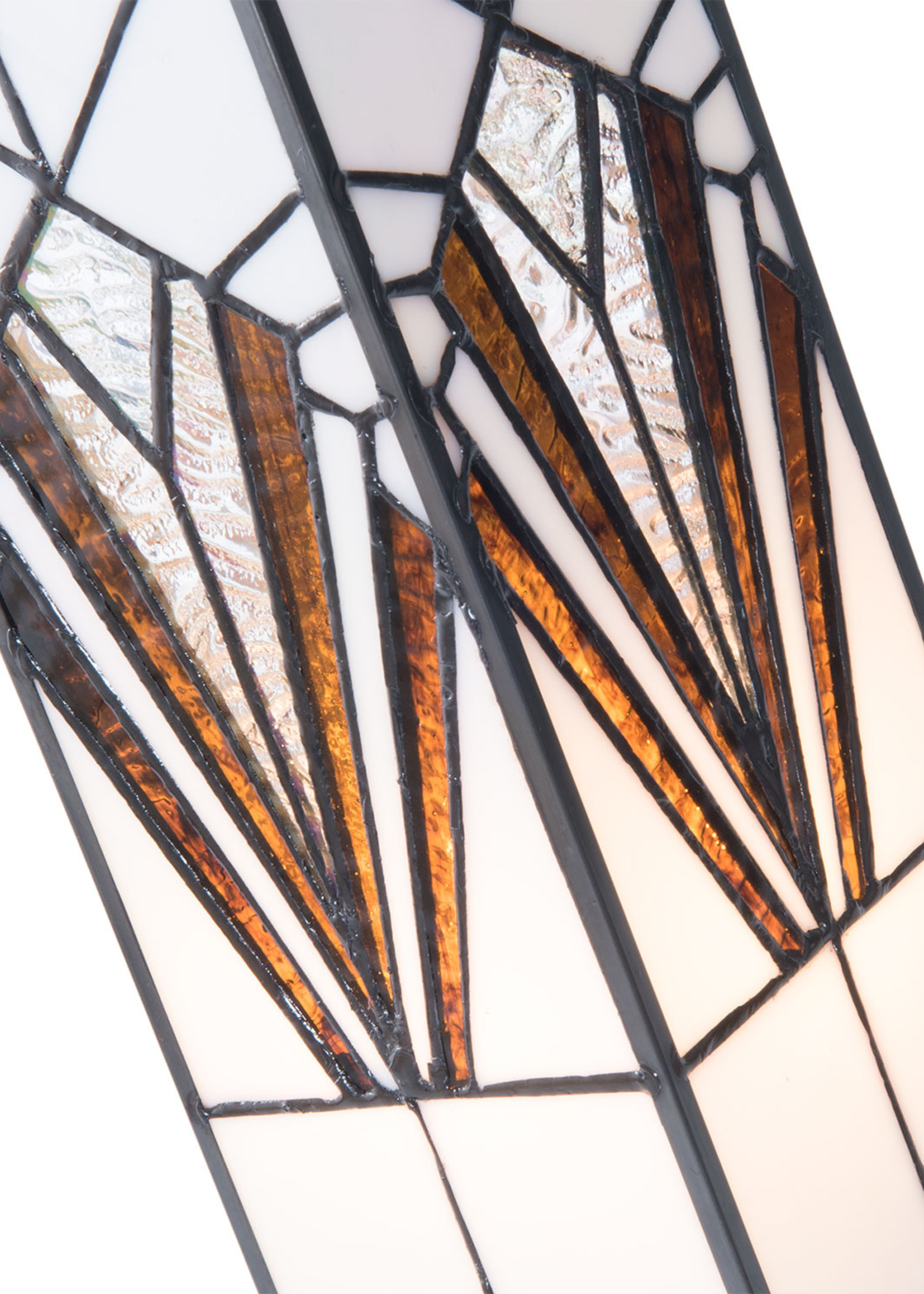 Clayre & Eef Tafellamp Tiffany 12*12*35 cm E14/max 1*25W 5LL-5894