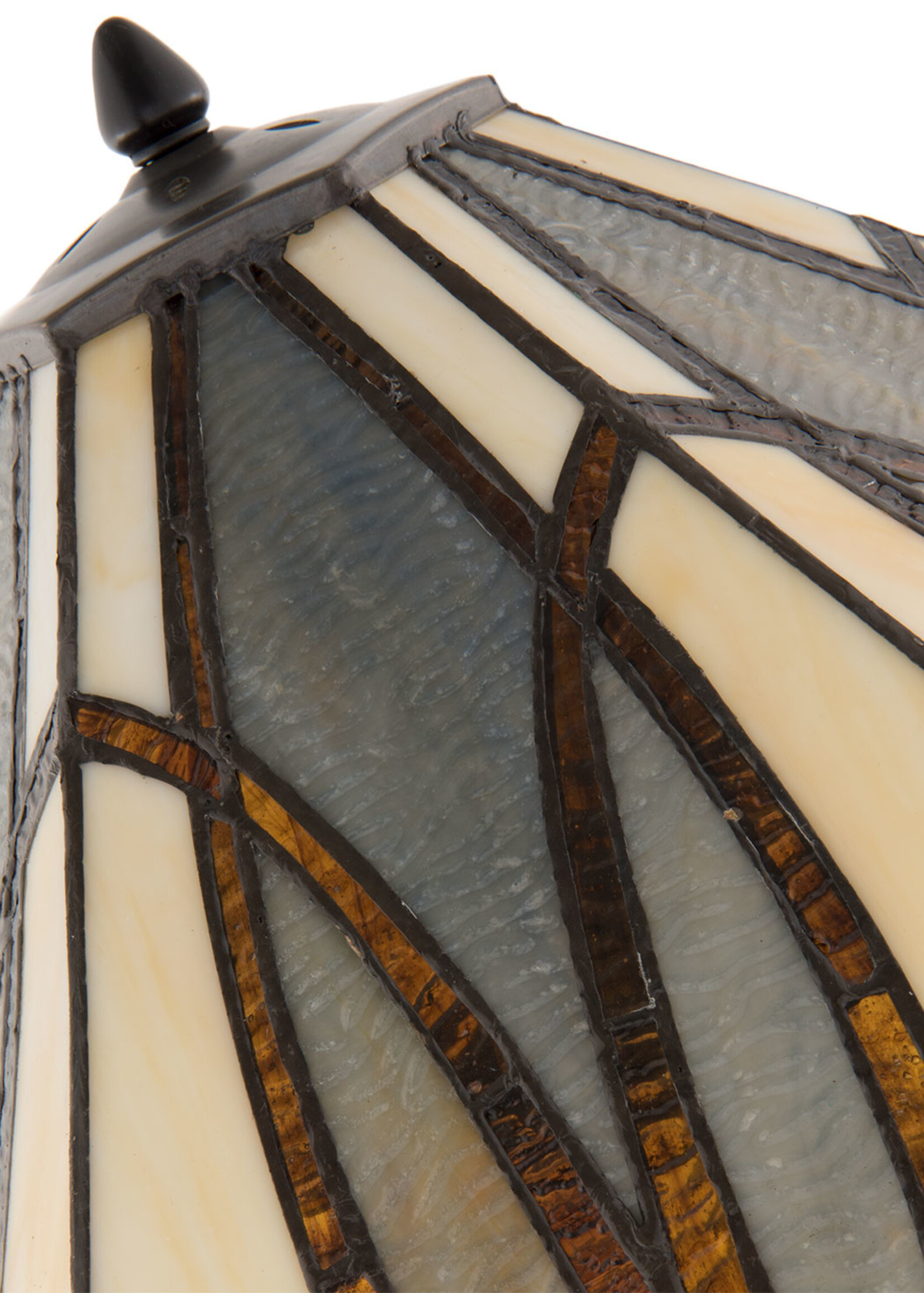 Clayre & Eef Tafellamp Tiffany 51*44*66 cm E27/max 2*60W 5LL-5913