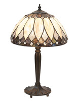 Clayre & Eef Lampe de table Tiffany Ø 30*46 cm E27/max 1*60W 5LL-5987