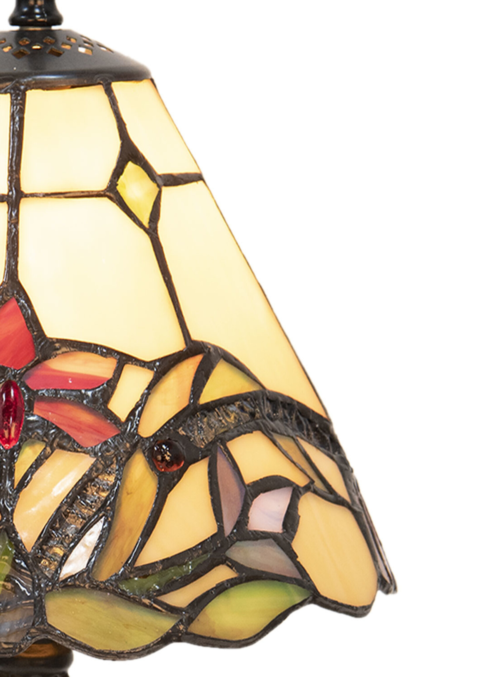 Clayre & Eef Lampe de table Tiffany Ø 20*36 cm E14/max 1*40W 5LL-5991
