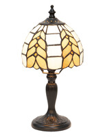 Clayre & Eef Lampe de table Tiffany Ø 14*29 cm E14/max 1*40W 5LL-5992