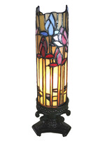 Clayre & Eef Lampe de table Tiffany 10*10*33 cm E14/max 1*25W 5LL-6010