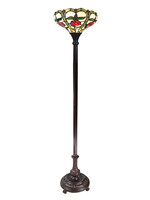 Clayre & Eef Lampadaire Tiffany Ø 31*186 cm E27/max 1*60W 5LL-6025