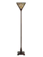 Clayre & Eef Lampadaire Tiffany 31*31*187 cm E27/max 1*60W 5LL-6079
