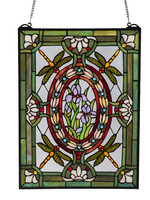 Clayre & Eef Glaspaneel Tiffany 46*1*61 cm 5LL-6091