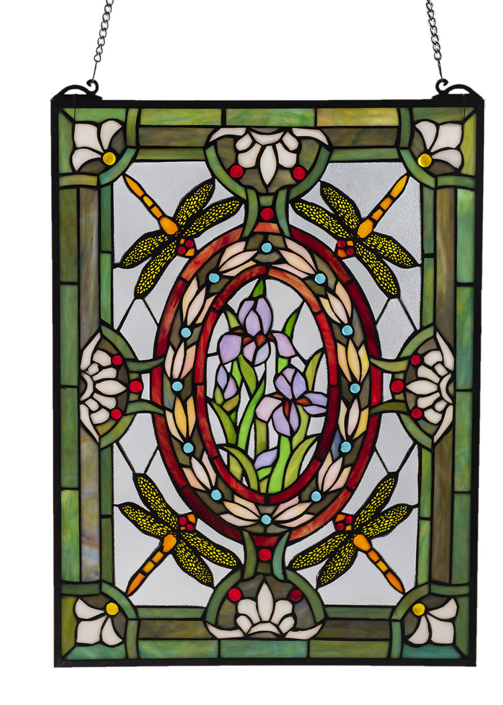 Clayre & Eef Glaspaneel Tiffany 46*1*61 cm 5LL-6091