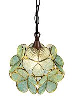 Clayre & Eef Lampe suspendue Tiffany 21*21*17/90 cm E14/max 1*40W 5LL-6094