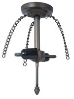 Clayre & Eef Chaîne pour suspension  15*15*33 cm E27/max 2*60W 5LL-82