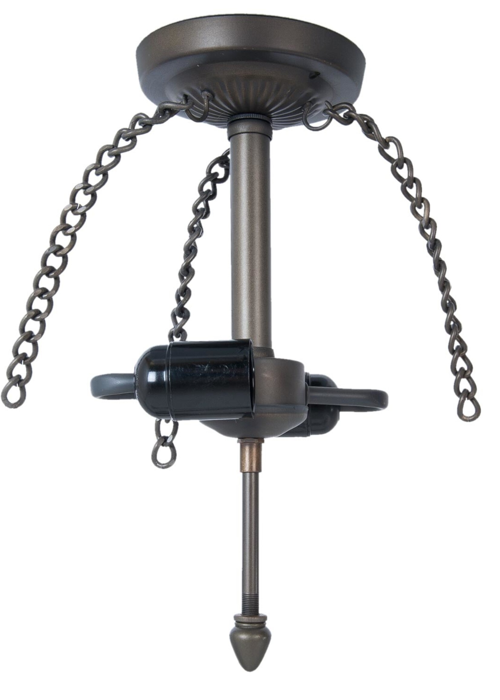 Clayre & Eef Ophanging Tiffany 15*15*33 cm E27/max 2*60W 5LL-82