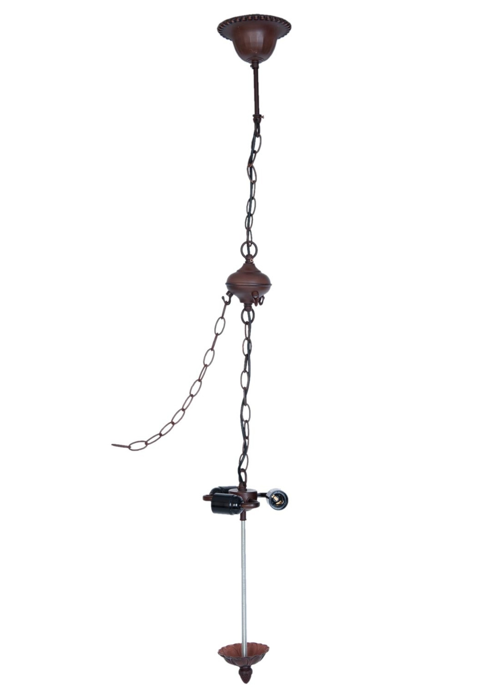 Clayre & Eef Chaîne pour suspension  16*16*95 cm E27/max 3*60W 5LL-8844