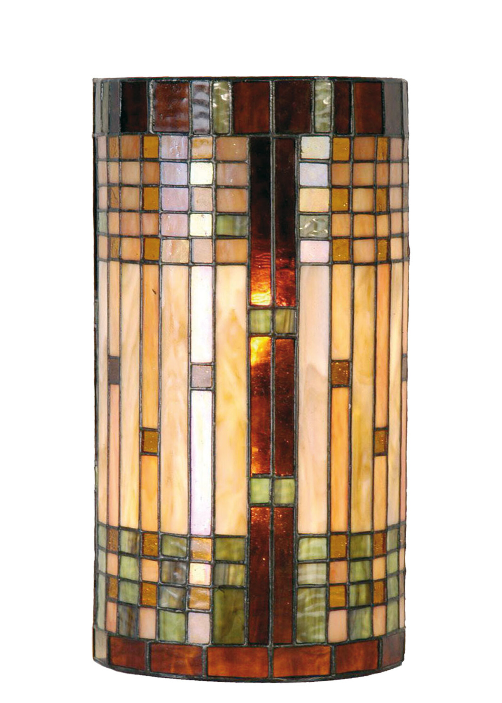 Clayre & Eef Wandlamp Tiffany 20*11*36 cm E14/max 2*40W 5LL-9112