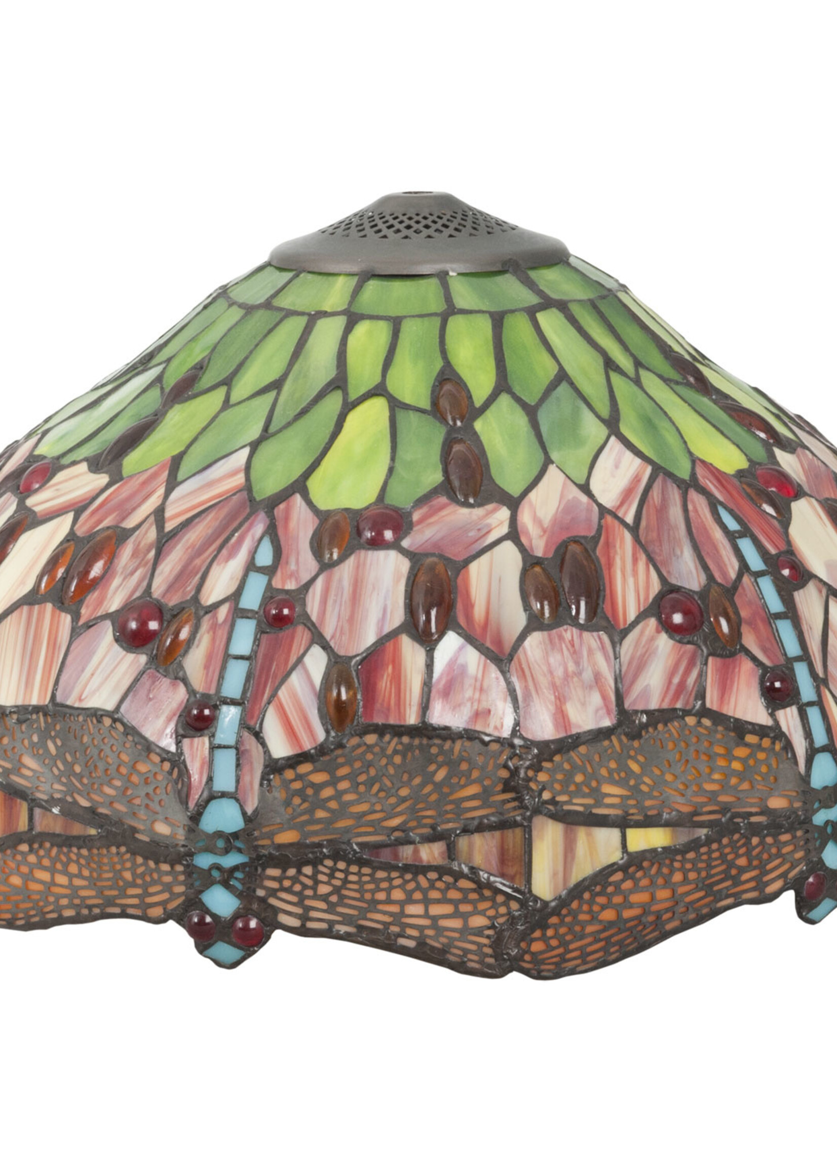 Clayre & Eef Lampenkap Tiffany Ø 42*24 cm 5LL-9201