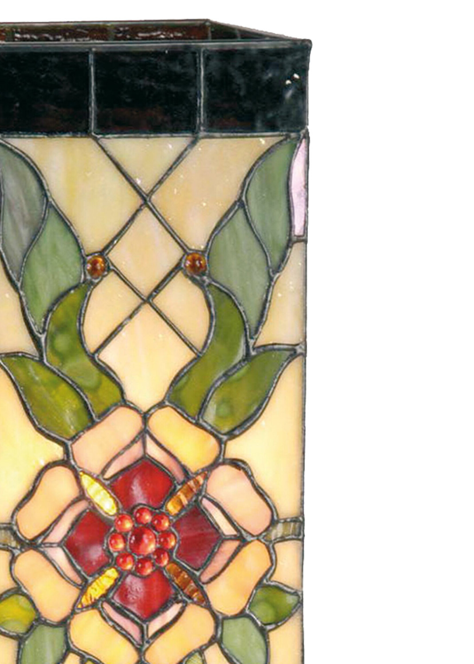 Clayre & Eef Tafellamp Tiffany 18*18*45 cm E27/max 1*60W 5LL-9226