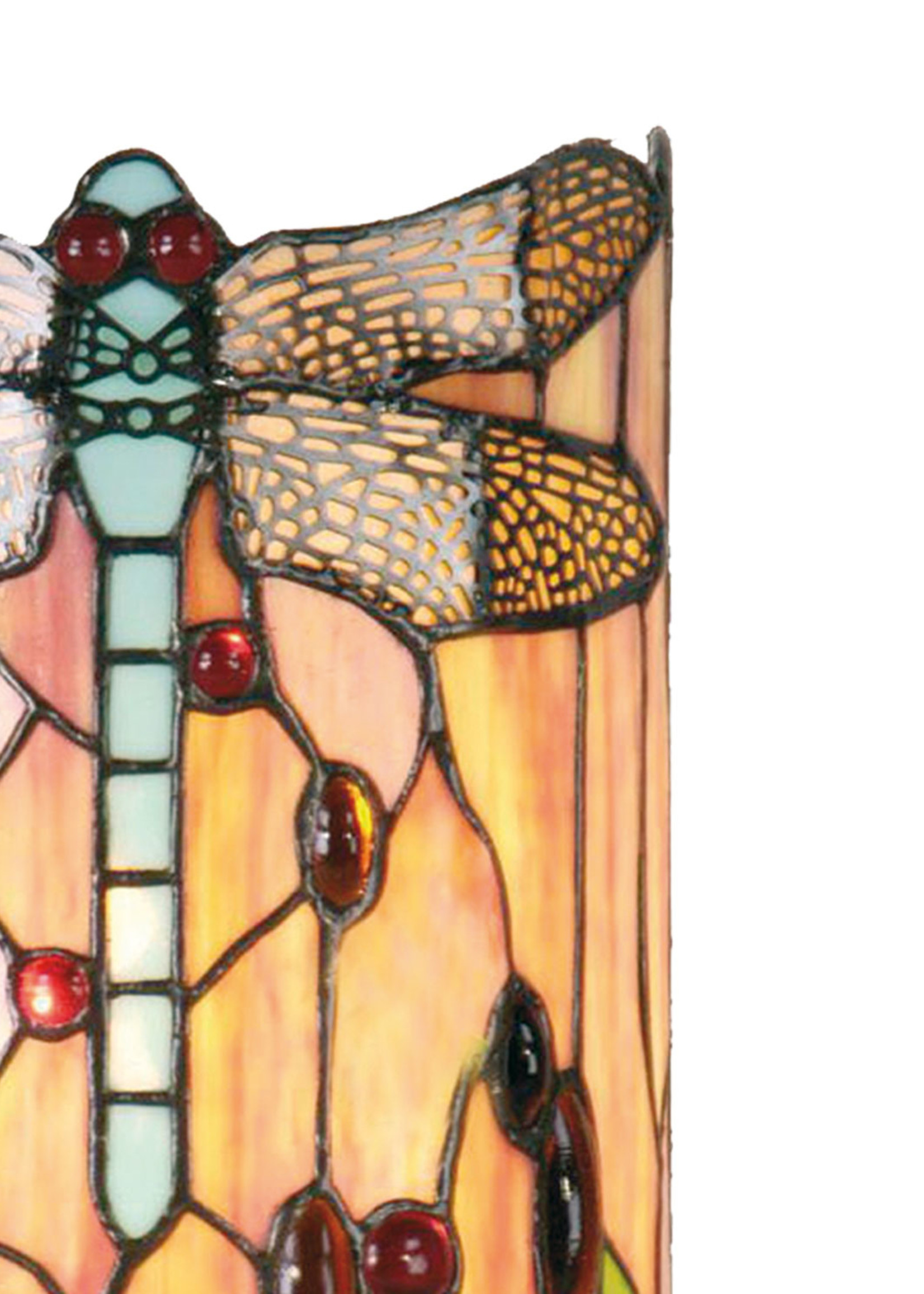 Clayre & Eef Applique murale Tiffany 20*11*36 cm E14/max 2*40W 5LL-9292