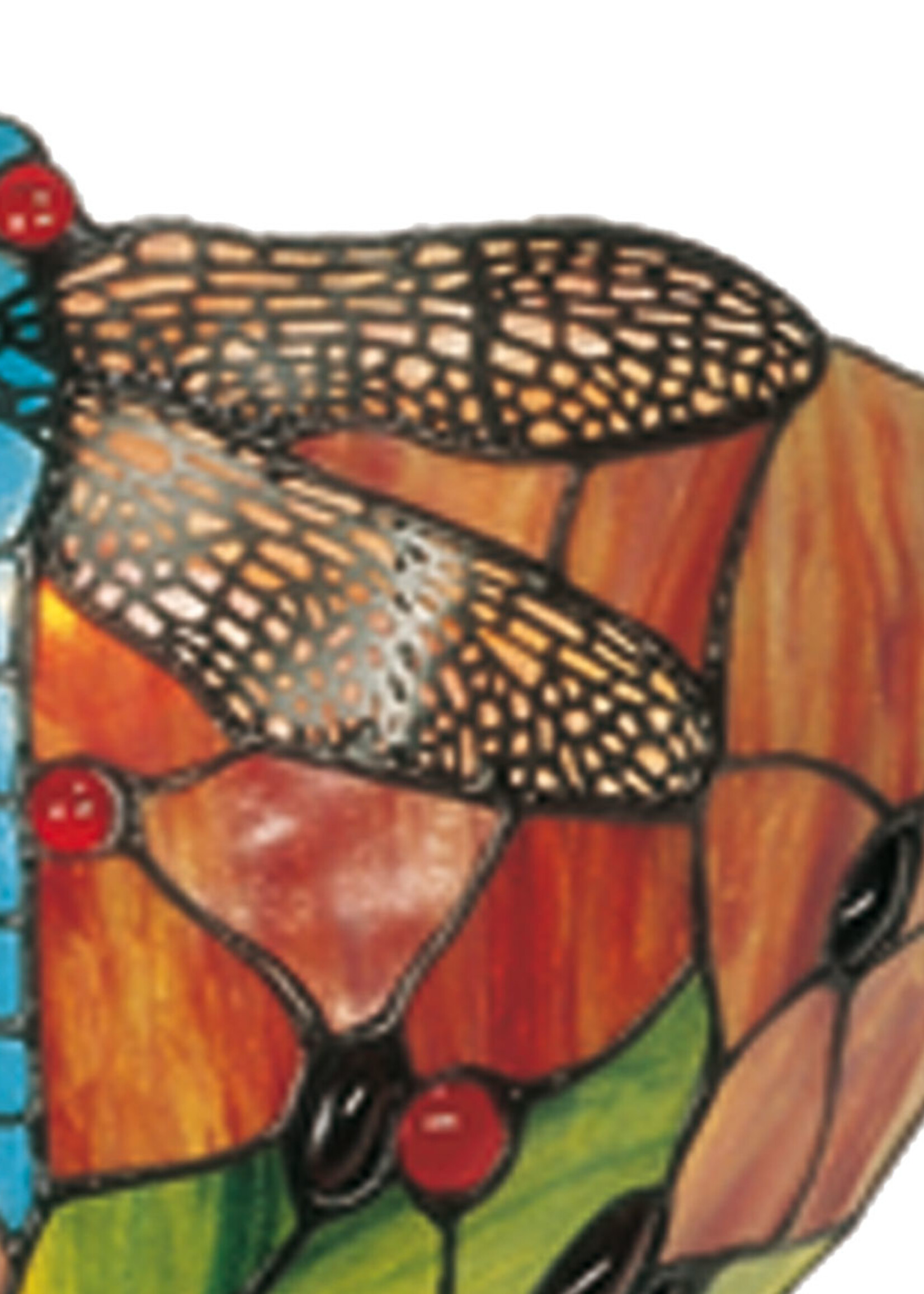 Clayre & Eef Wandlamp Tiffany 30*15*20 cm E14/max 1*40W 5LL-9312