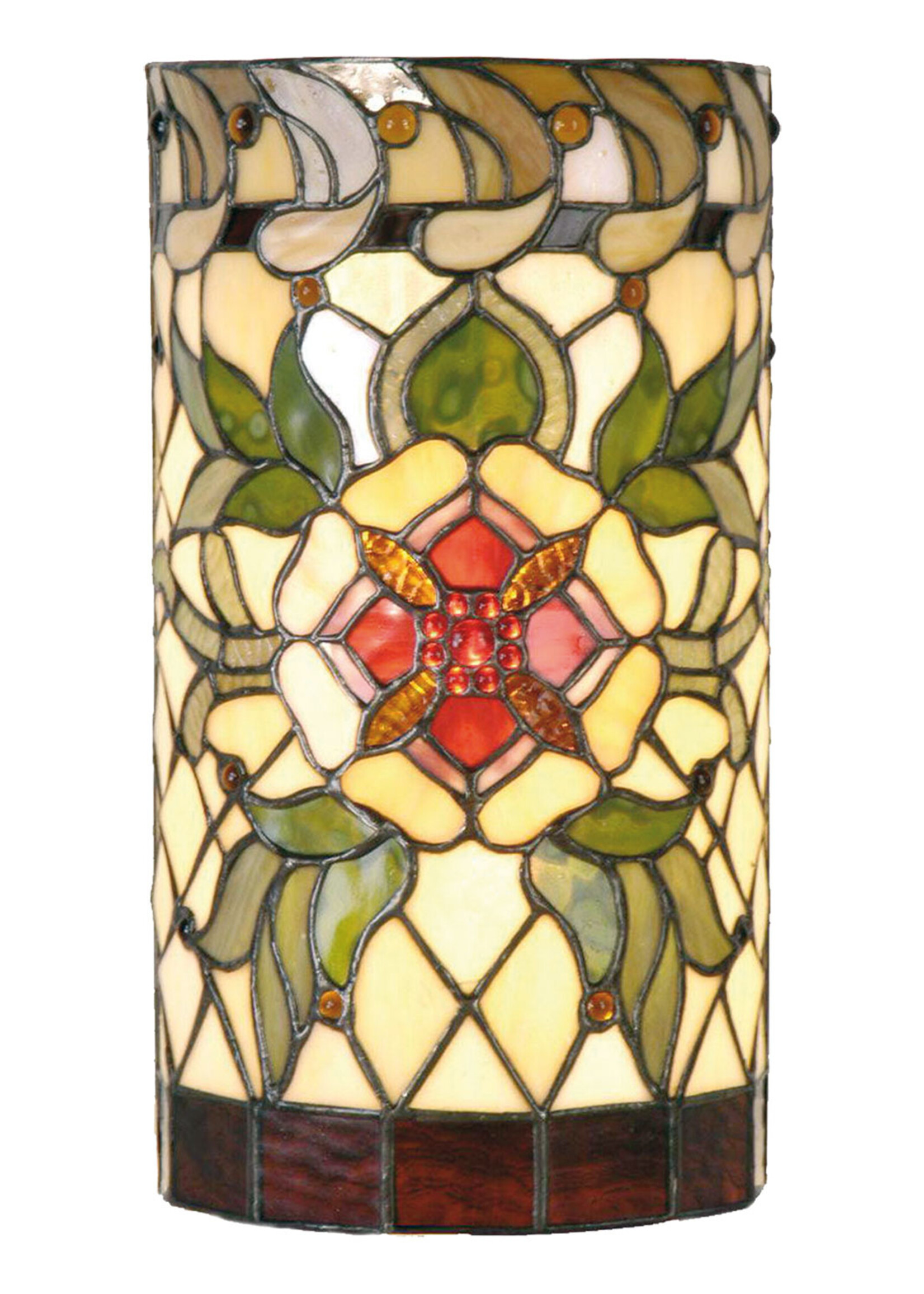 Clayre & Eef Wandlamp Tiffany 20*11*36 cm E14/max 2*40W 5LL-9906