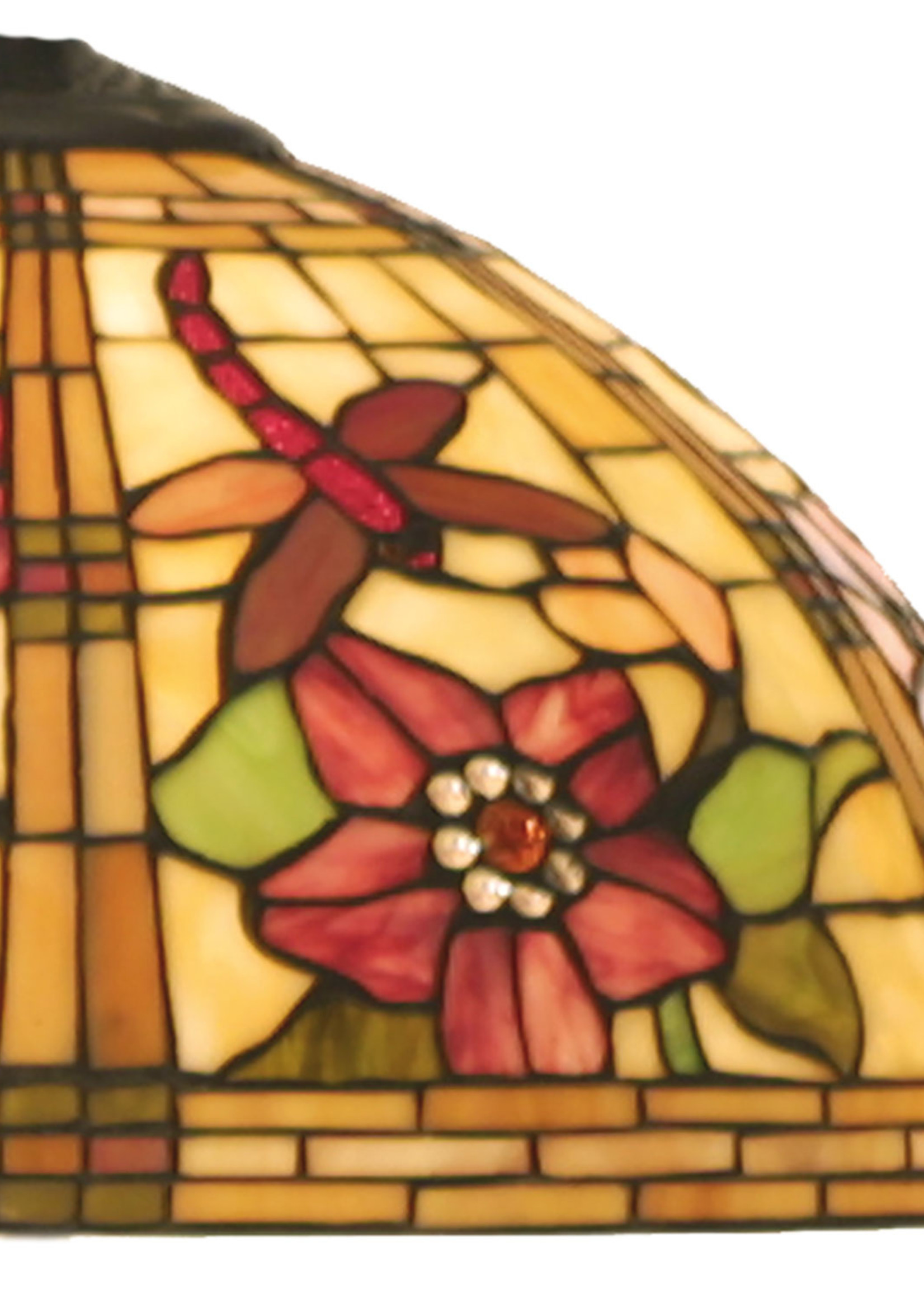 Clayre & Eef Lampenkap Tiffany Ø 40 cm 5LL-9933