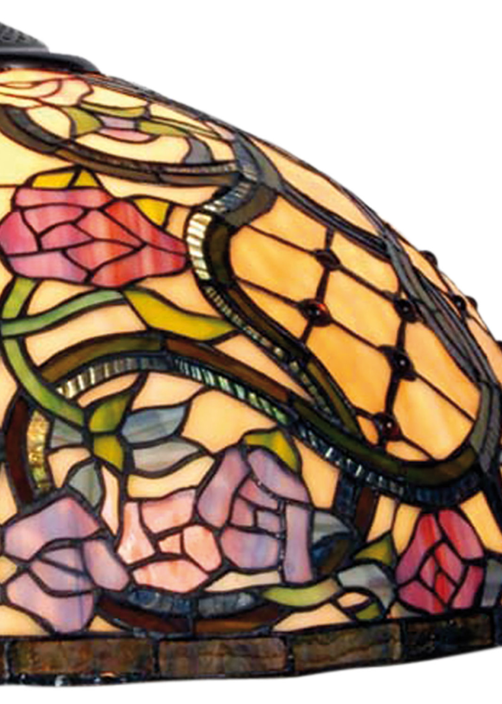 Clayre & Eef Abat-jour Tiffany Ø 50*26 cm 5LL-9962