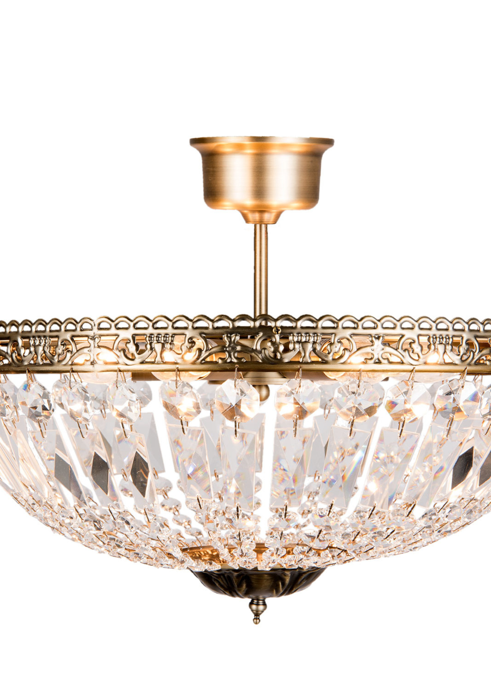 Clayre & Eef Lustre 6 lumières Ø 47*29 cm E14/max 6*40W 5LL-CR109