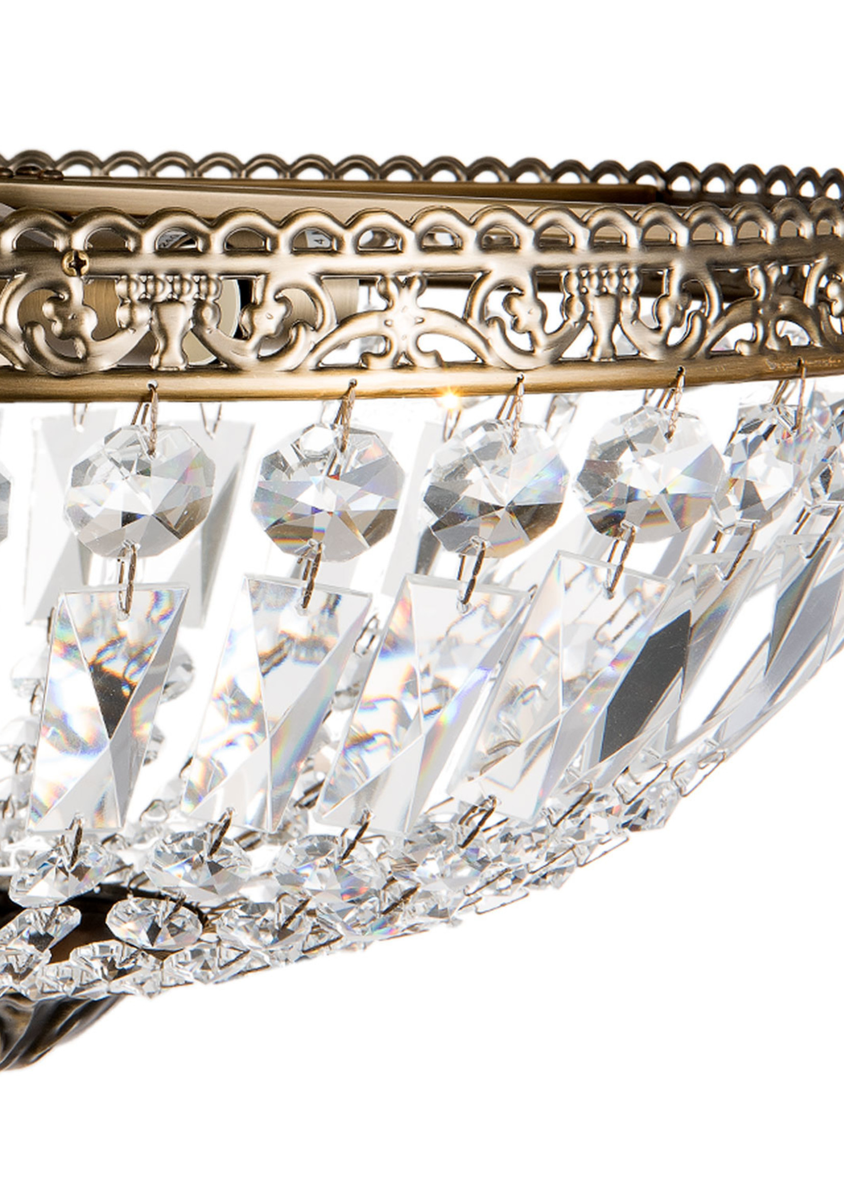 Clayre & Eef Lustre 6 lumières Ø 47*29 cm E14/max 6*40W 5LL-CR109