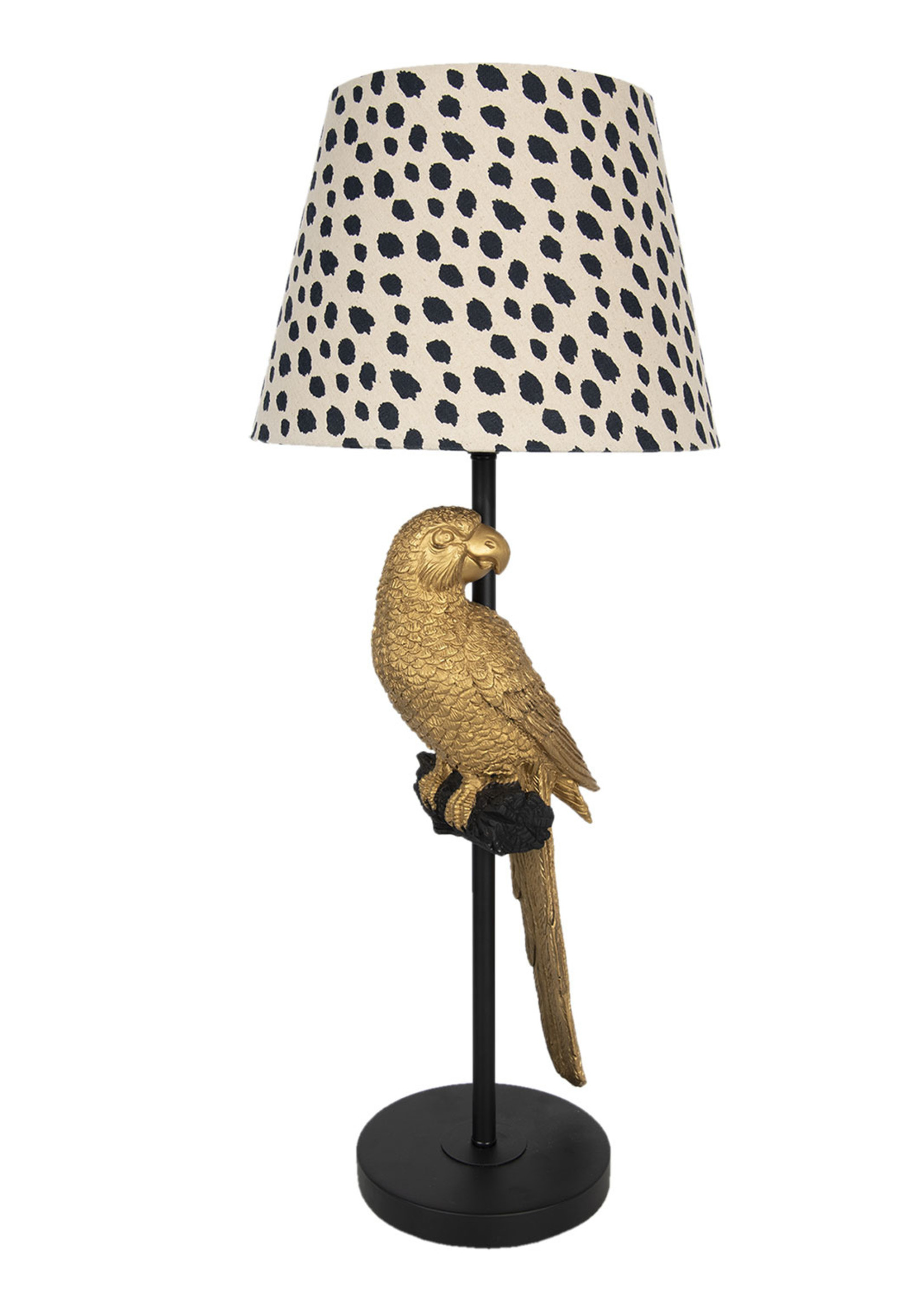 Clayre & Eef Lampe de table Ø 25*73 cm E27/max 1*60W 5LMC0004