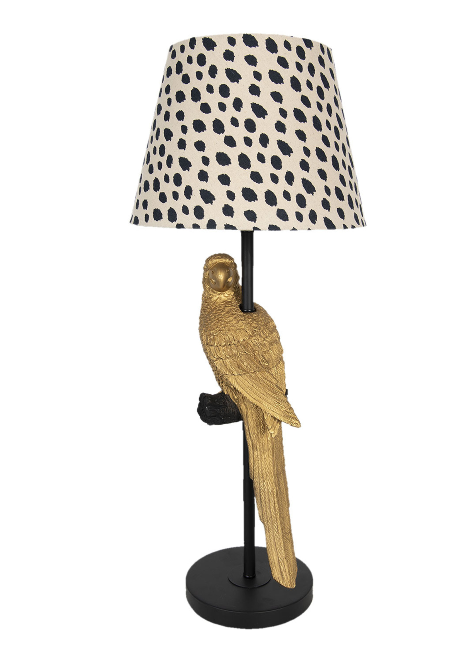 Clayre & Eef Lampe de table Ø 25*73 cm E27/max 1*60W 5LMC0004