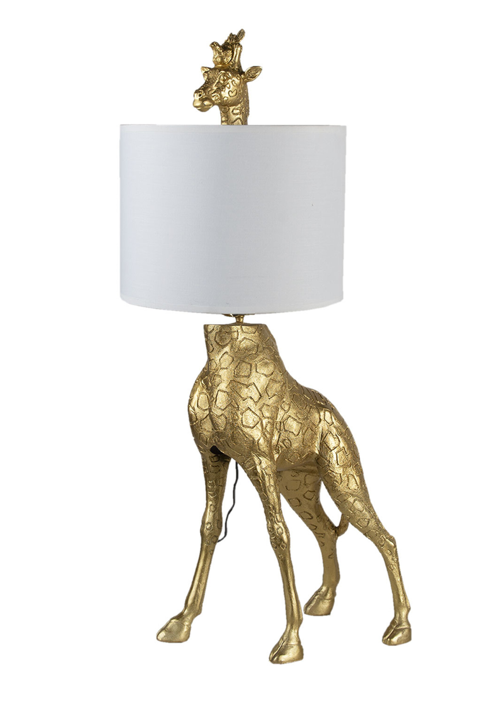 Clayre & Eef Tafellamp giraf 39*28*76 cm E27/max 1*60W 5LMC0013
