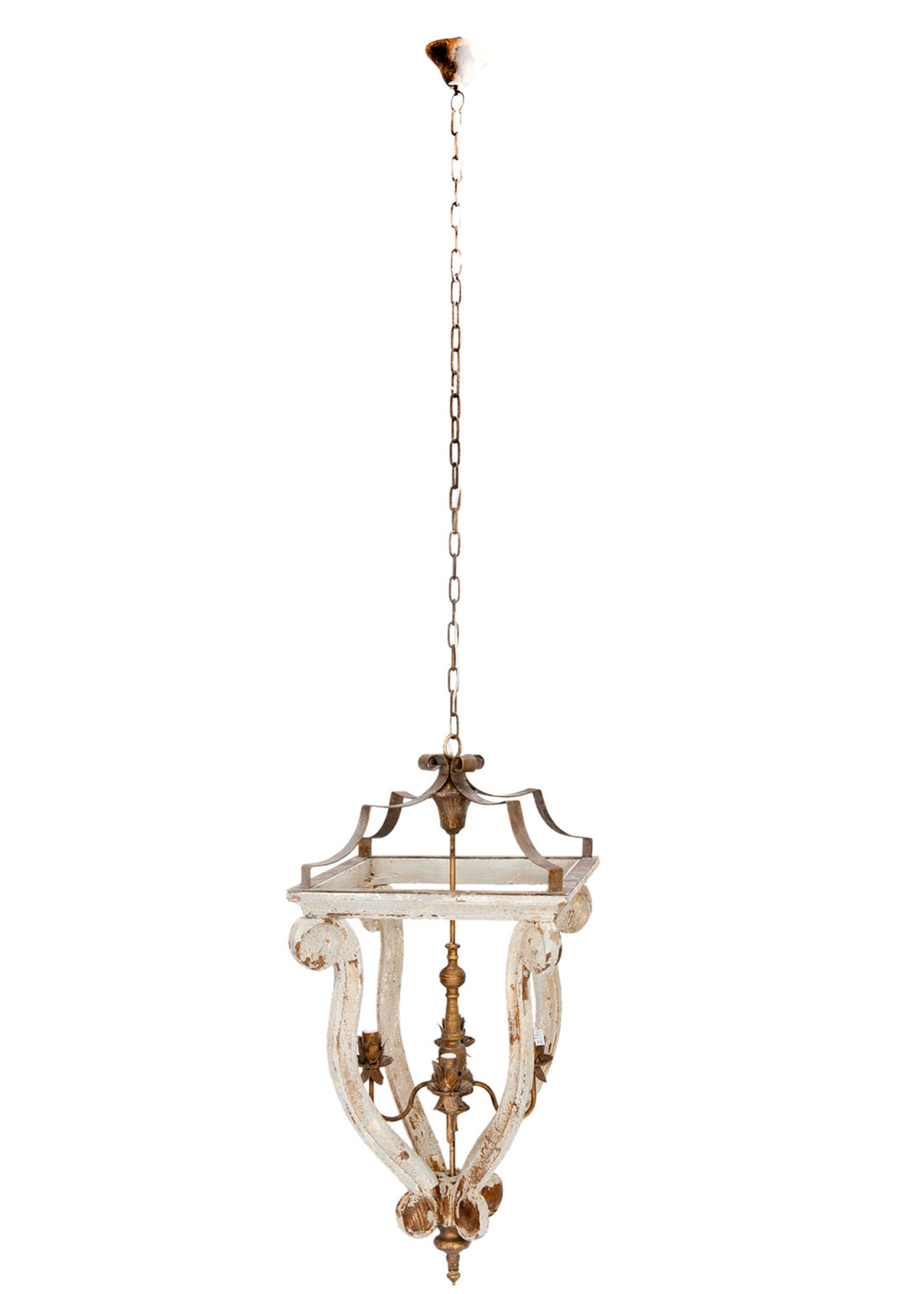 Clayre & Eef Lampe suspendue 49*49*100 cm E14/max 4*25W 5LMP189