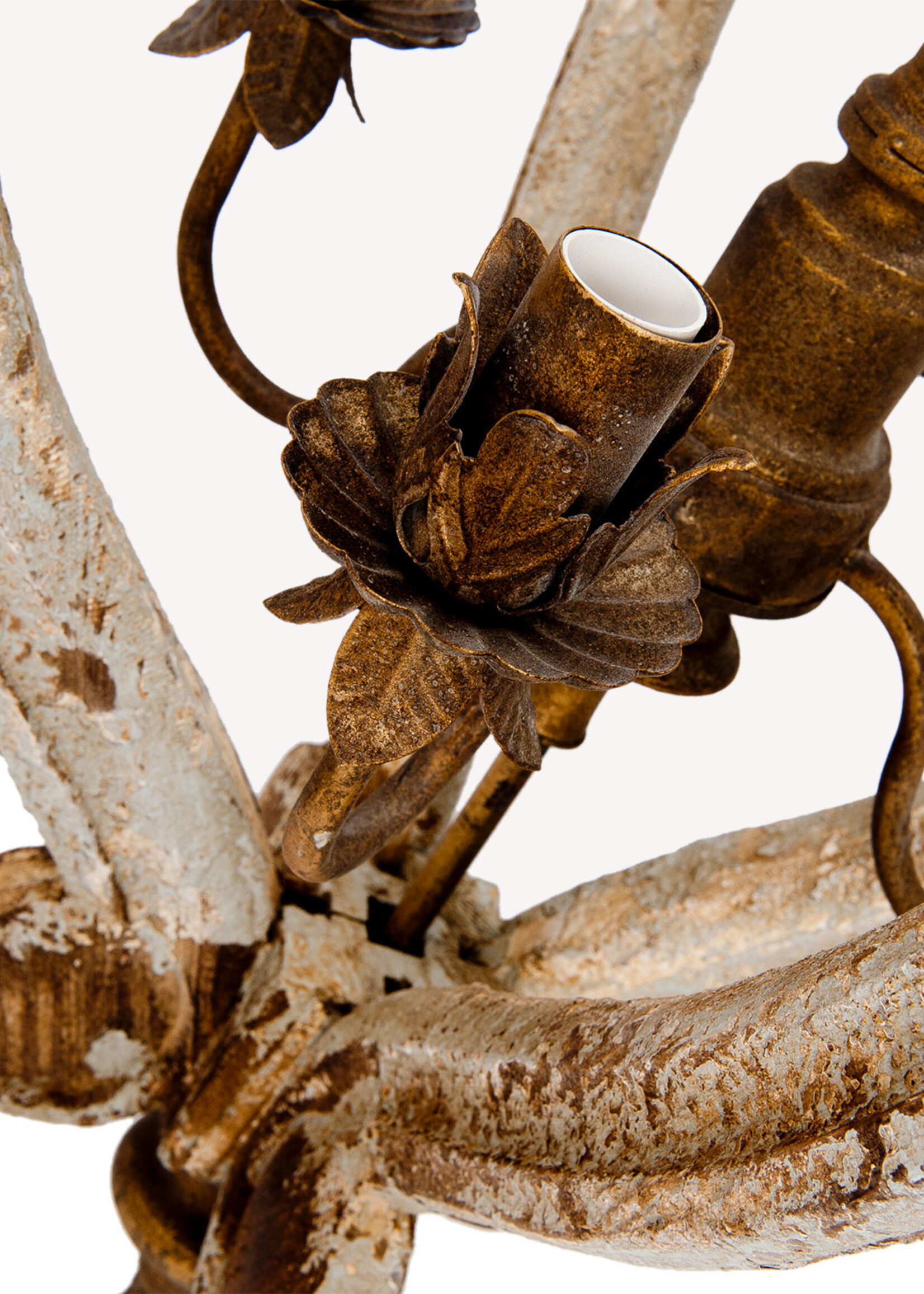 Clayre & Eef Hanglamp 49*49*100 cm E14/max 4*25W 5LMP189