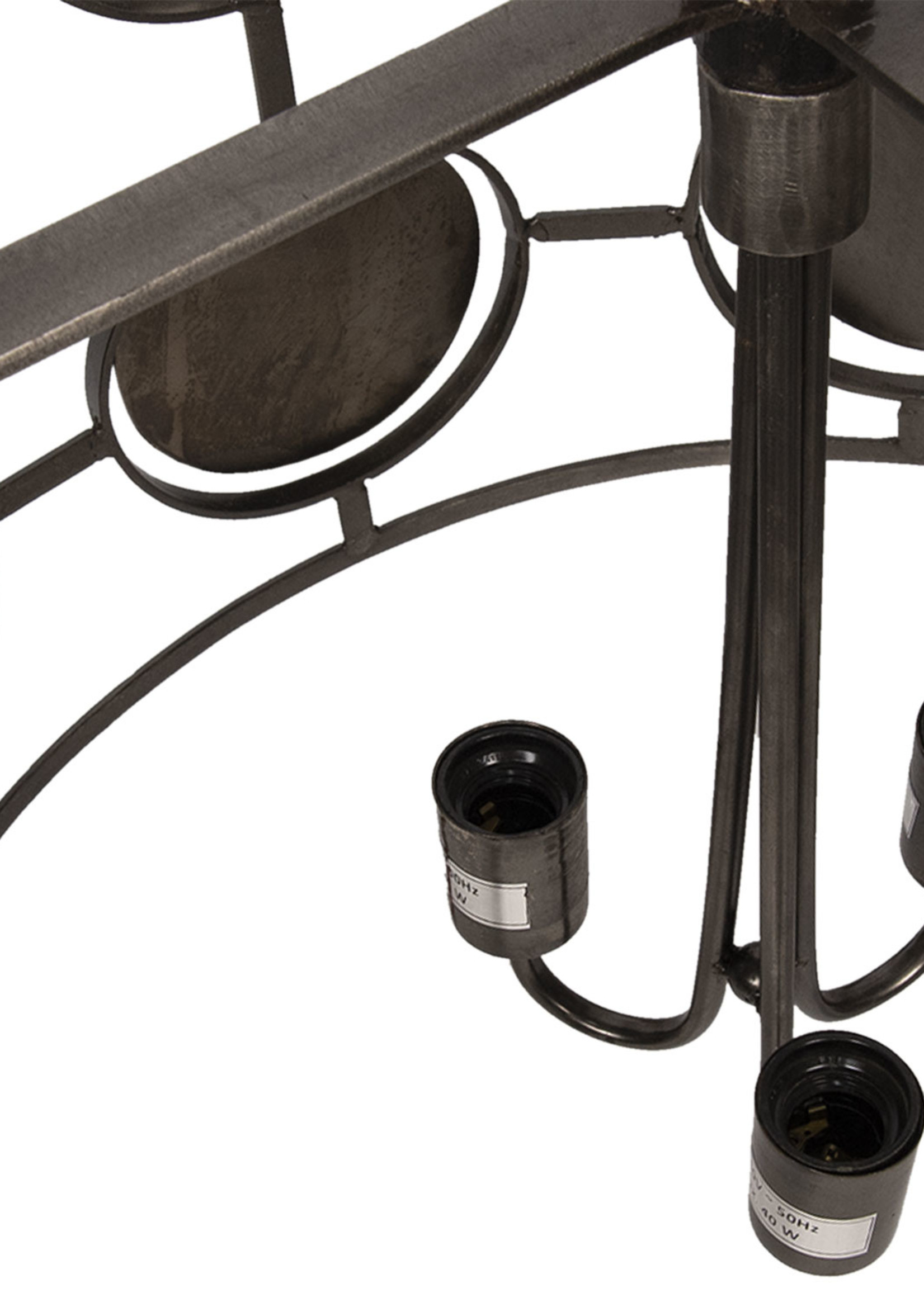 Clayre & Eef Lampe suspendue Ø 65*48 cm E27/max 3*40W 5LMP276