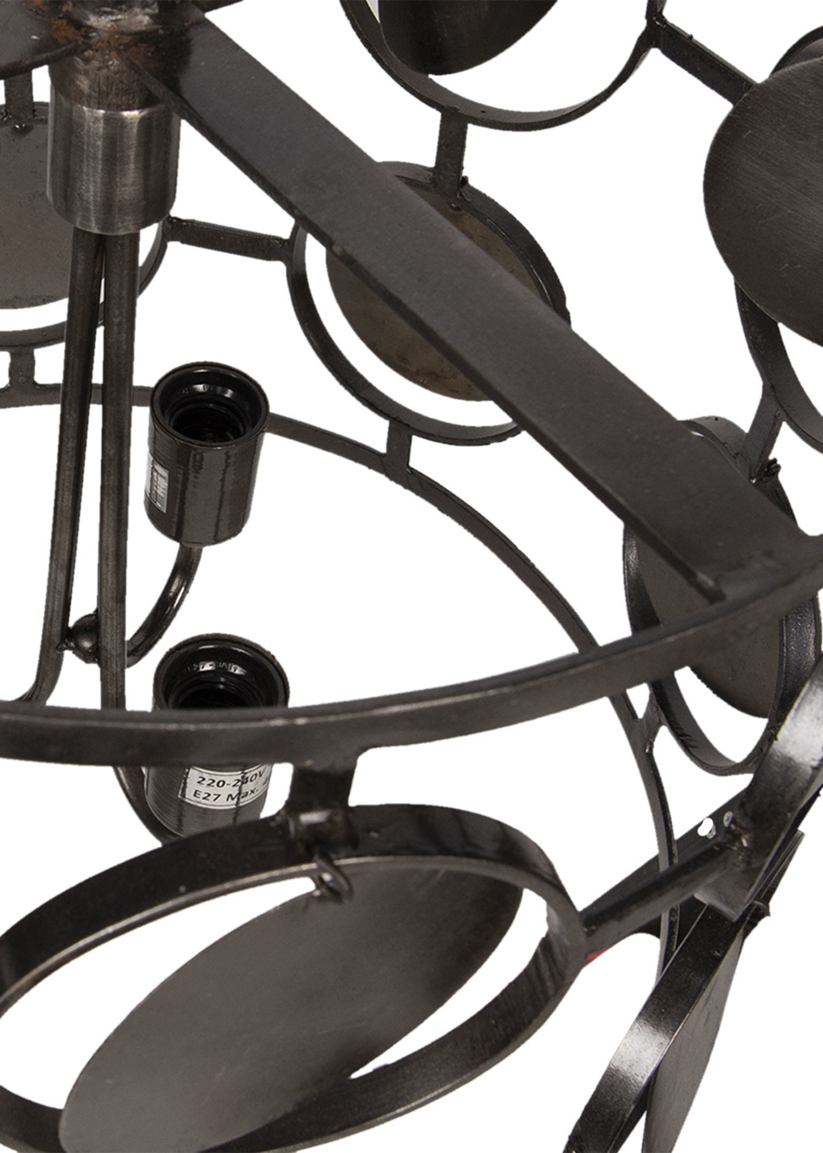 Clayre & Eef Hanglamp Ø 47*38 cm E27/max 3*40W 5LMP277