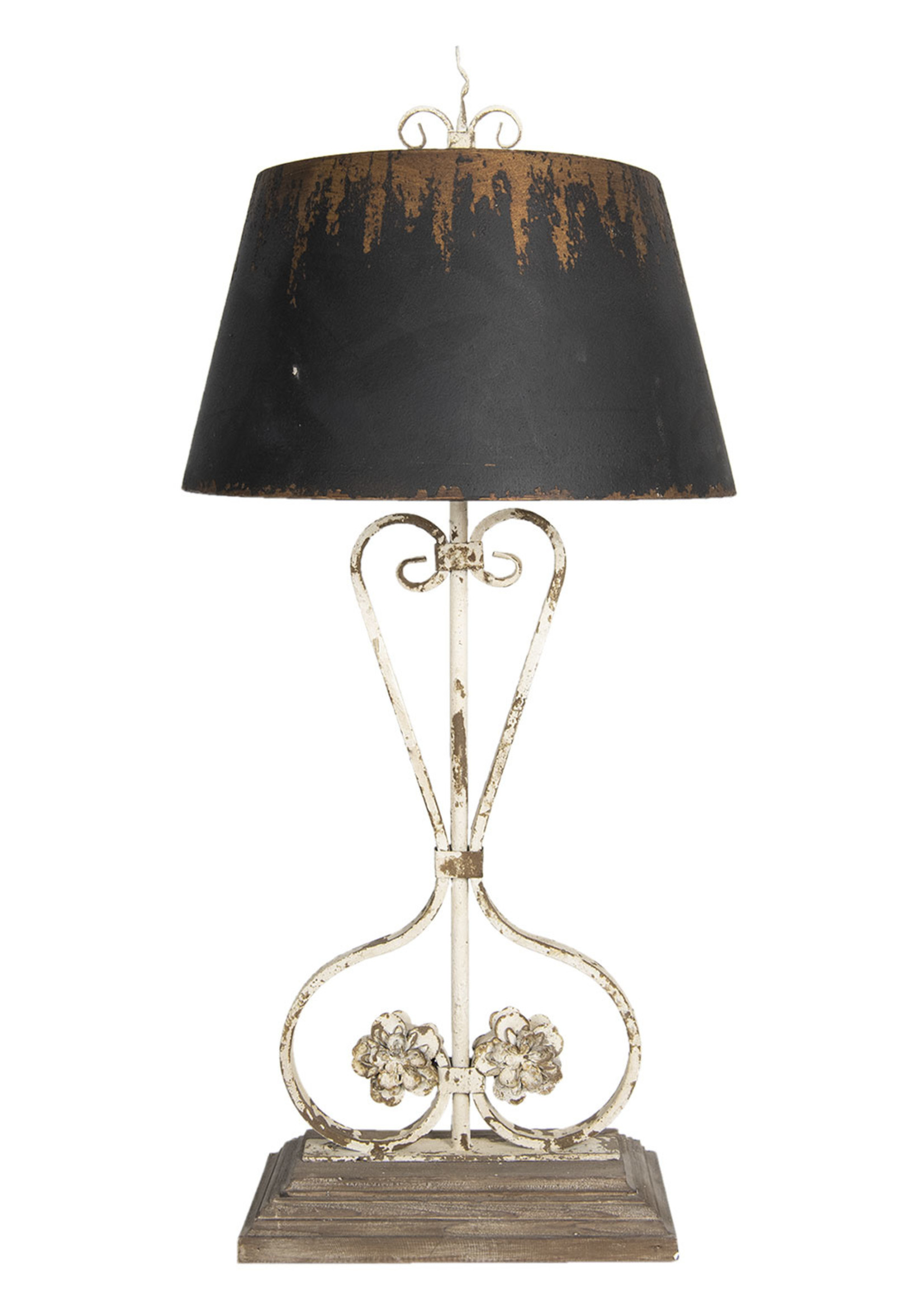 Clayre & Eef Tafellamp 48*48*105 cm E27/max 1*60W 5LMP297