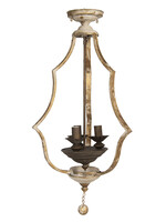 Clayre & Eef Lampe suspendue 38*33*71 cm E14/max 3*25W 5LMP298