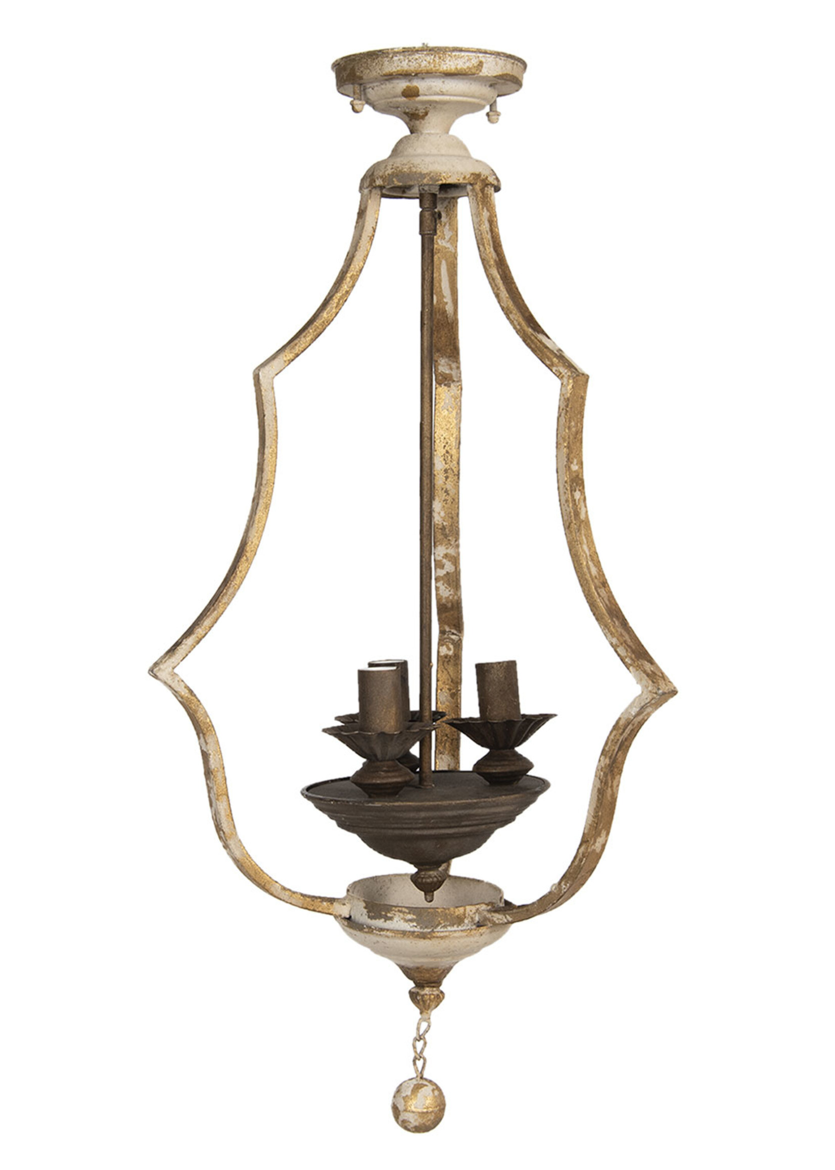 Clayre & Eef Lampe suspendue 38*33*71 cm E14/max 3*25W 5LMP298